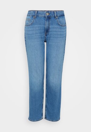 ONLY Petite, ONLLUMI MOM - Straight leg jeans - medium blue denim