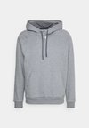RIVAL FLEECE - Hoodie - castlerock light heather/white