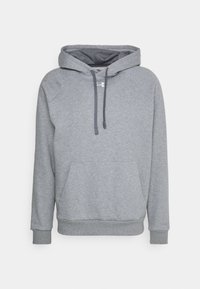 RIVAL FLEECE - Kapucni - castlerock light heather/white
