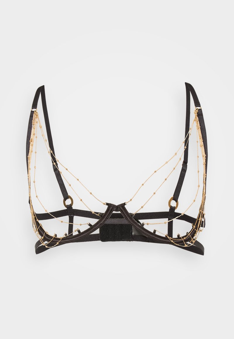 Bluebella OPEN WIRED BRA - Kaarituelliset rintaliivit - gold-colored/black