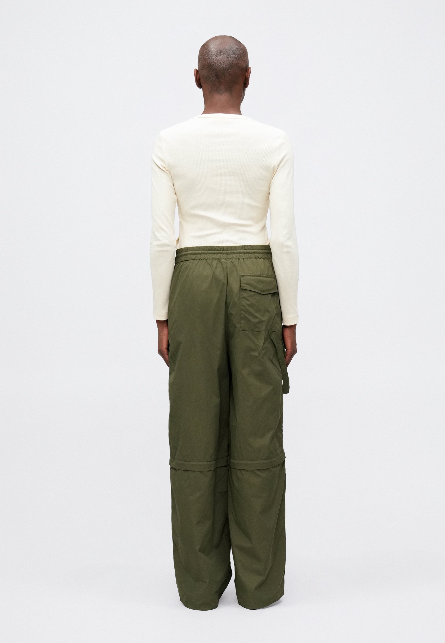 Stine Goya GIRLY TECH BUNGEE ZIP OFF PANTS - Cargo trousers
