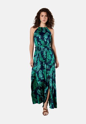 LEAF ROPE - Day dress - navy