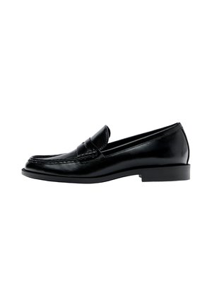 EFFECT LOAFERS - Scarpe senza lacci - black