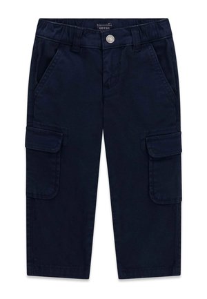 Guess GEWEBTE CARGO-HOSE - Pantalon cargo - dunkelblau