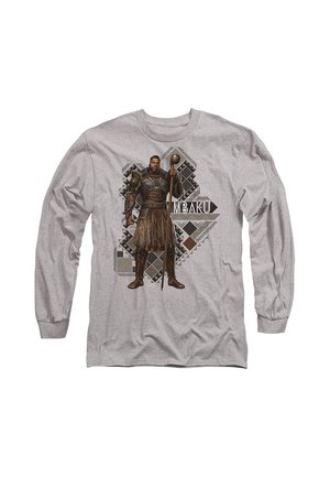 Marvel, BLACK PANTHER: WAKANDA FOREVER M'BAKU - Long sleeved top - mottled light grey