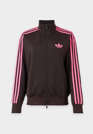 adidas Originals, FIREBIRD LOOSE - Καλοκαιρινό μπουφάν - aurora coffee/lucid pink