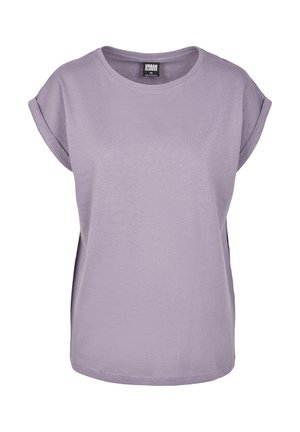 Urban Classics EXTENDED SHOULDER - T-paita - dustypurple