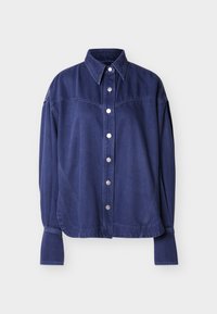 Bluza z gumbi - blue denim