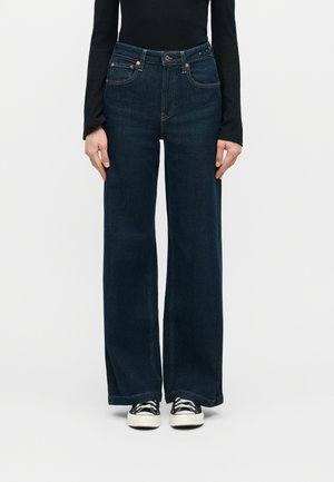 CURVY STRIDE TRENTA - Φαρδύ τζιν - dark indigo