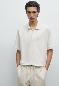 Massimo Dutti - Polo - beige Immagine in miniatura 1