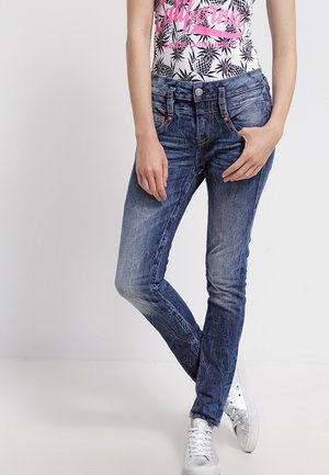 Straight leg jeans - blue denim