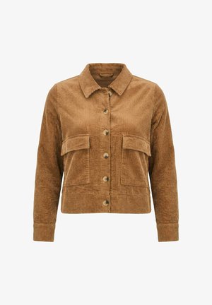 Ulla Popken, Let jakke / Sommerjakker - cognac