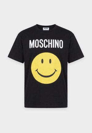 MOSCHINO, SMILEY CAPSULE TEE UNISEX - Тениска с щампа - black