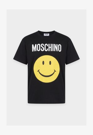MOSCHINO, SMILEY CAPSULE TEE UNISEX - Тениска с щампа - black