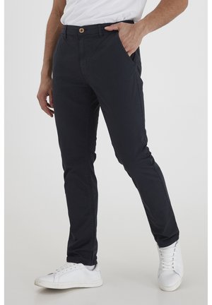 BHNIGHT SLIM/ REGULAR FIT NARROW LEG - Trousers - dark navy blue