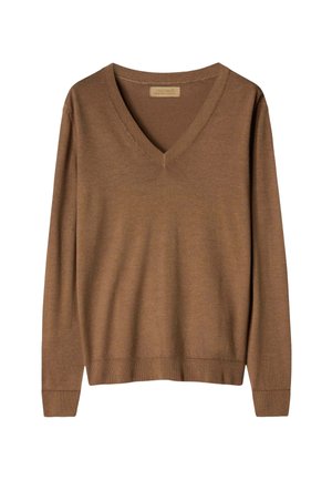 Falconeri, FALCONERI - Striktrøje - brown