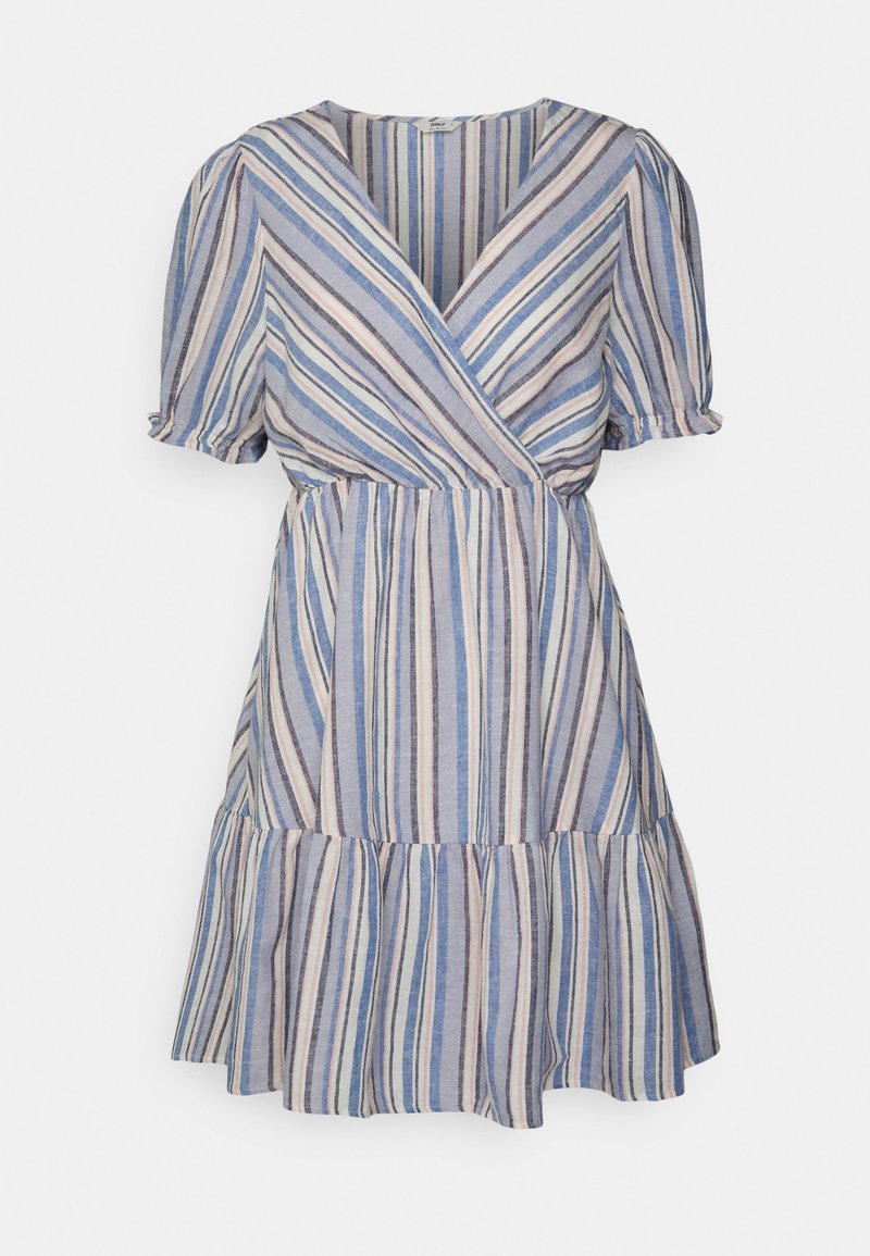 Damen Freizeitkleider | ONLY Petite ONLTINNA WRAP DRESS Freizeitkleid ultramarine/multi/blau - YH74331 Damen Freizeitkleider | ONLY Petite ONLTINNA WRAP DRESS Freizeitkleid ultramarine/multi/blau - YH74331