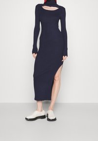 Won Hundred Stickad klänning - dark blue