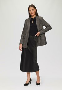 s.Oliver BLACK LABEL MET 3/4-MOUWEN VAN EEN  - Longsleeve - schwarz