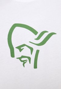 Norrøna /29 COTTON VIKING T-SHIRT - T-shirt estampada - pure white