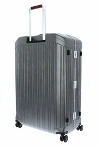 Piquadro LIGHT FRAME BIG SIZE HARDSIDE SPINNER - Trolley - black natural tan