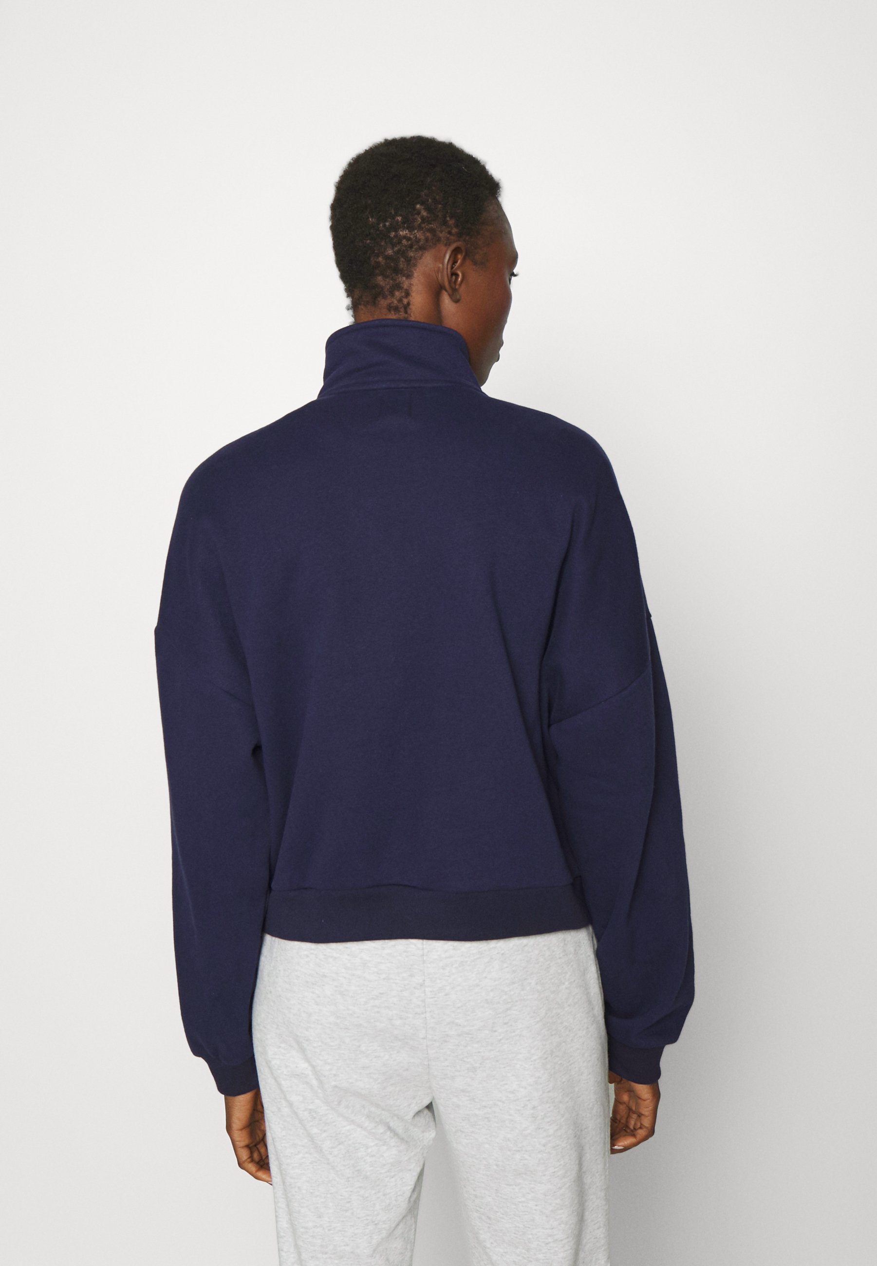 Gap Tall GAP CROP HALF ZIP - Sweatshirt 