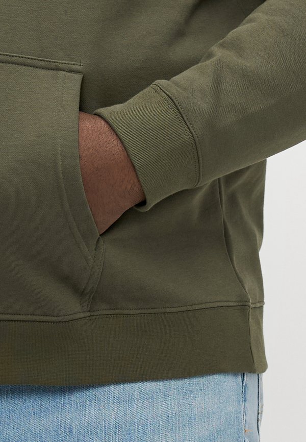 EXTENDED CORE OVERHEAD HOODIE - Sweatshirt - khaki2