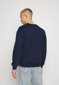 Vintage Supply UNISEX WITH WOLF GRAPHIC - Camisola - navy