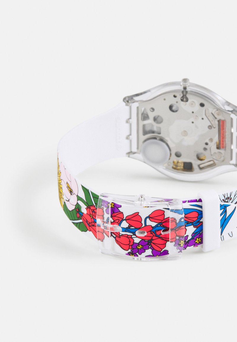 Damen Analoguhren | Swatch BOTANICAL PARADISE Uhr weiß - IE58755 Damen Analoguhren | Swatch BOTANICAL PARADISE Uhr weiß - IE58755