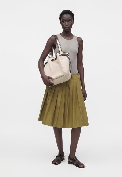 Tory Burch ROMY - Τσάντα Tote - almond/white