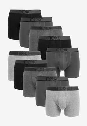 GREY A-FRONTS TEN PACK - Boxer aderenti - grey