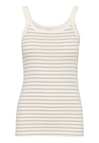 KALIDDY TANK  - Top - chalk feather gray stripe
