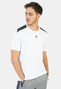 Spyder SPYDER MEN SHORT SLEEVE T-SHIRT - Printtipaita - white