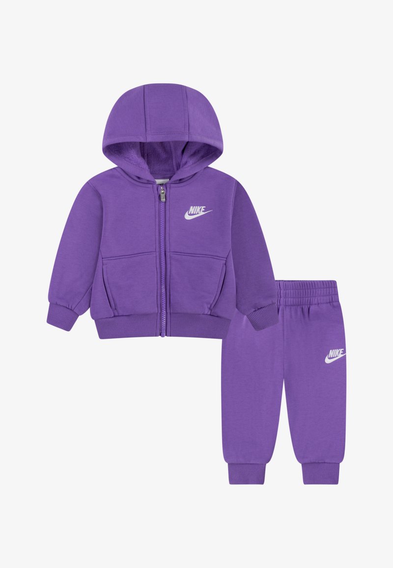 Nike Sportswear CLUB UNISEX SET - Verryttelypuku - black raspberry
