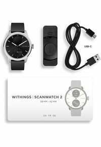 Withings SCANWATCH 2 - Smartwatch - silberfarben