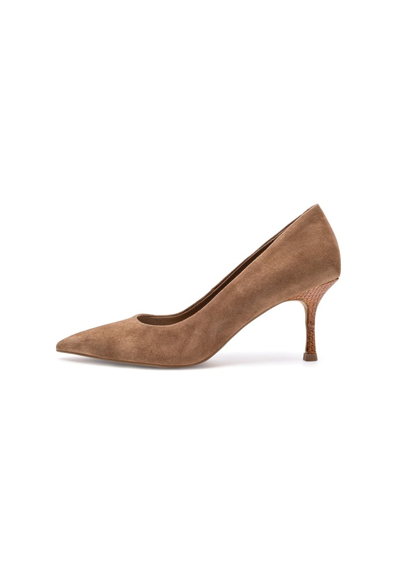 Woden Classic heels - tan