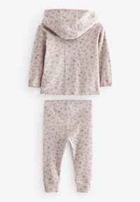 Next LONG SLEEVE BUTTON-UP AND SET - Cardigan - pink ditsy floral