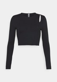 ONPEMILY CROP - Long sleeved top - black