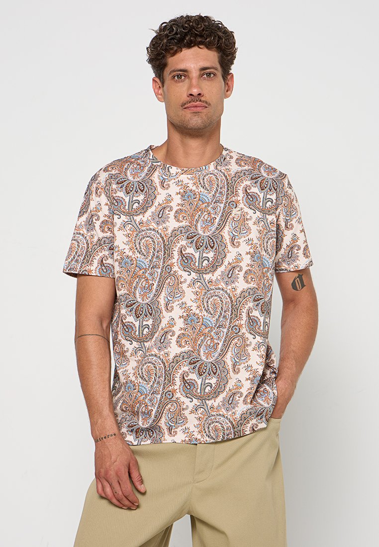 ETRO T-shirt print beige