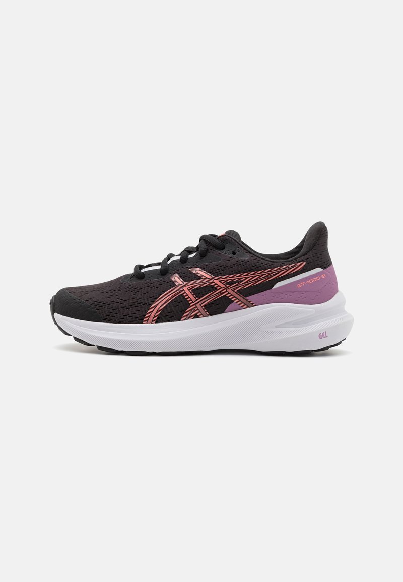 ASICS - GT-1000 13 UNISEX - Laufschuh Straße - black/sun coral, Vergrößern
