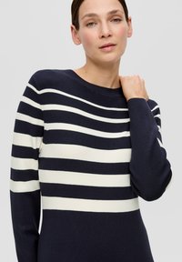 s.Oliver BLACK LABEL Gebreide jurk - navy