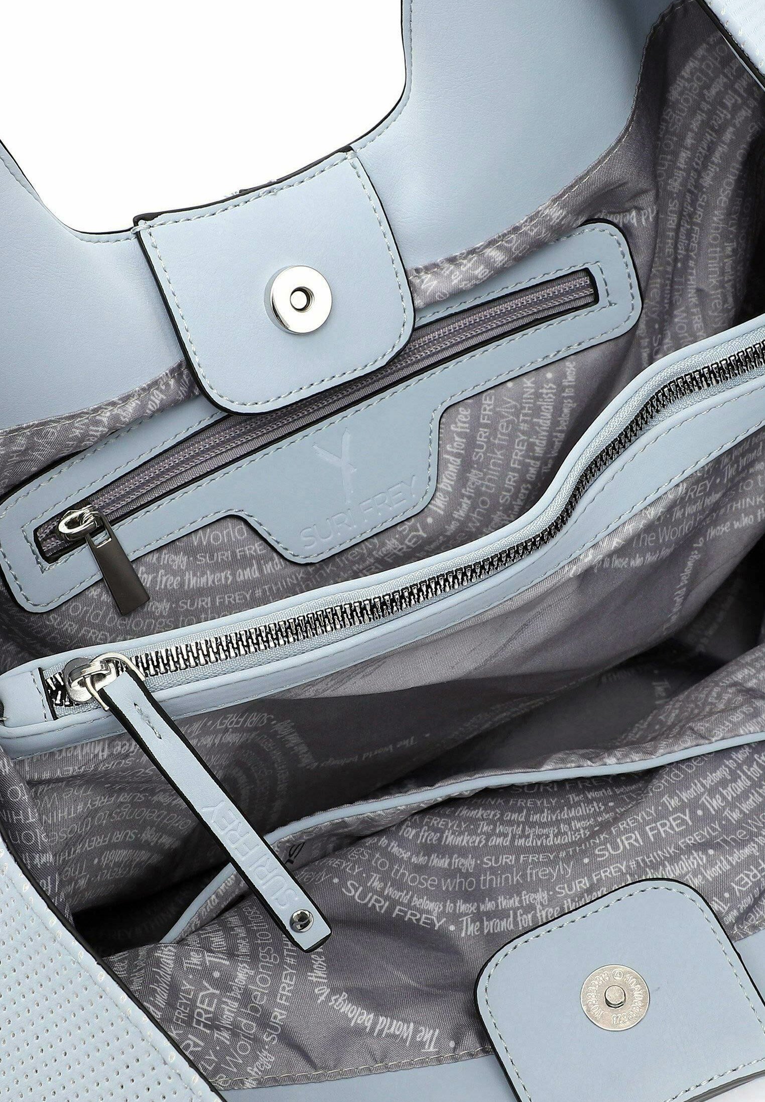 SURI FREY MELLY - Bolso de mano - sky/azul claro - Zalando.es