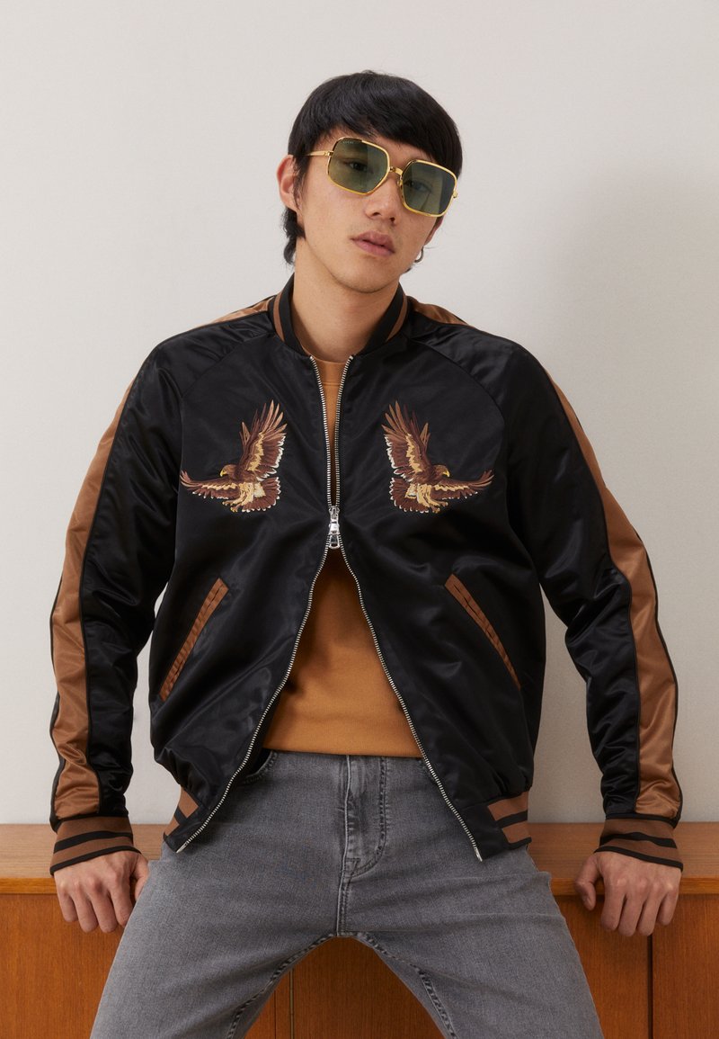 J.LINDEBERG EAGLE VARSITY JACKET Bomber Jacket black Zalando.ie