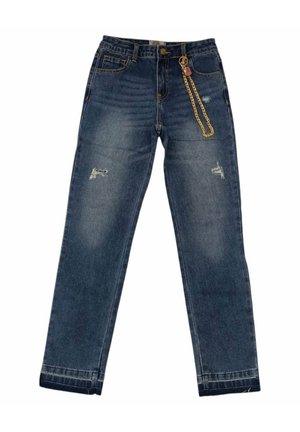 PARIS CATENA - Jeans a sigaretta - blu