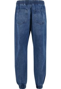 Urban Classics Jeans Tapered Fit - mid deep blue washed