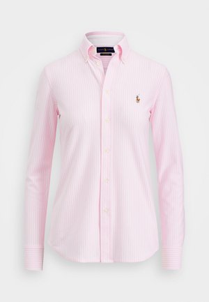 HEIDI LONG SLEEVE - Košile - carmel pink/white