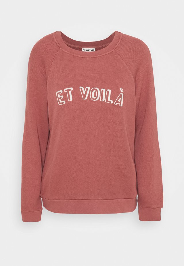 ET VOILA LOGO - Sweatshirt - pale pink