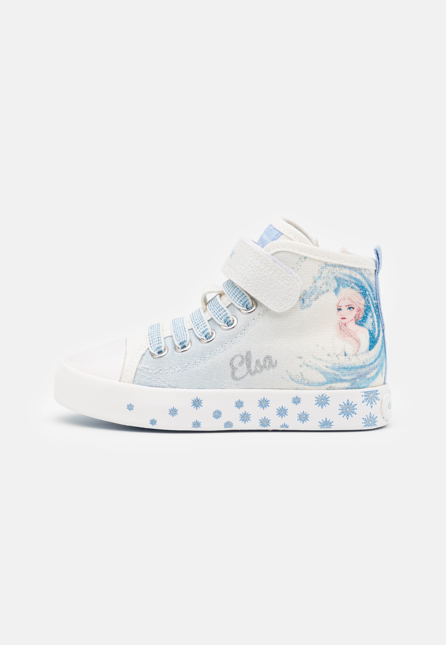 Geox Disney Frozen Elsa GEOX JUNIOR CIAK GIRL - Sneaker high - white/sky/weiß