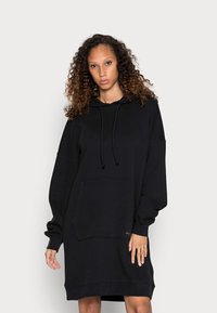Marc O'Polo DRESS HOOD - Vestido de dia - black