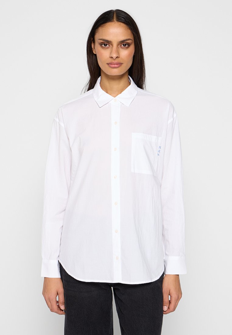 Scotch & Soda Overhemdblouse wit